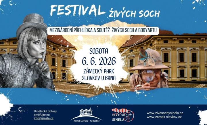 FESTIVAL živých soch 6.6.2026